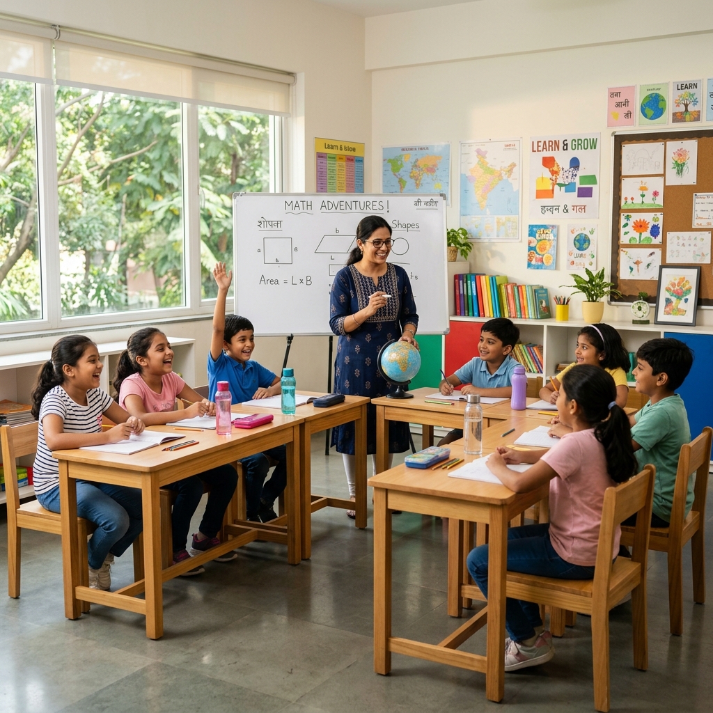 Class Strength at Excel Public School